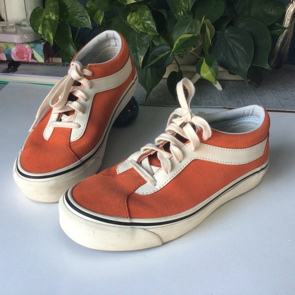 Orange Ultra Crush Lite-Off Wall Suede Canvas Shoes Sneakers Teens 5.5 - Picture 11 of 12